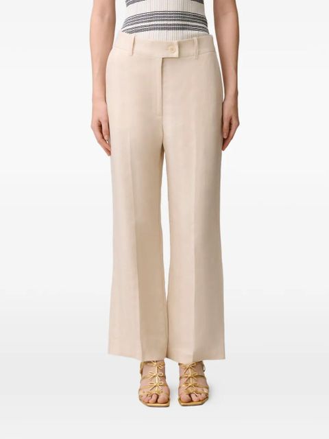 Claudie Pierlot flared trousers - Neutrals