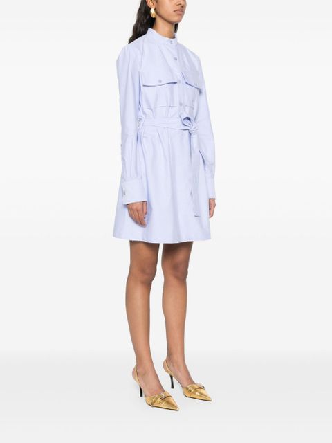Givenchy embroidered mini dress - Blue