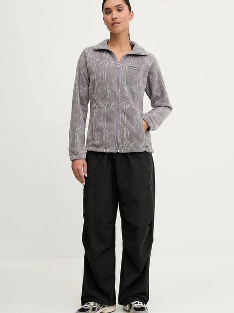 Columbia bluza sportowa Benton Springs kolor szary wzorzysta 2021771