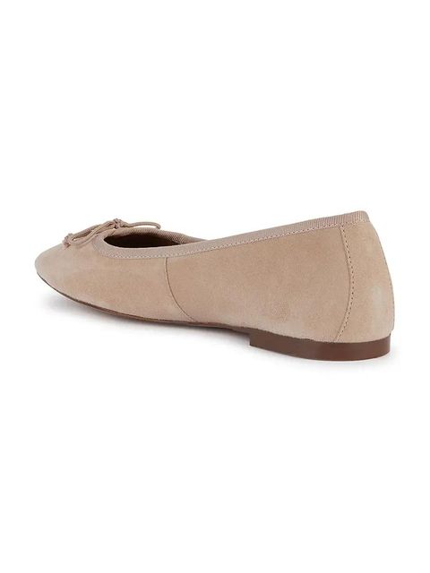 Geox baleriny zamszowe D MARSILEA kolor beżowy D45W6A 02111 C8156