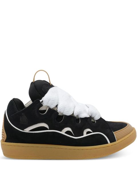Lanvin Curb lace-up sneakers - Black - zdjęcie produktu nr 1