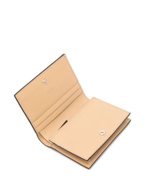 Valentino Garavani small Rockstud leather wallet - Neutrals