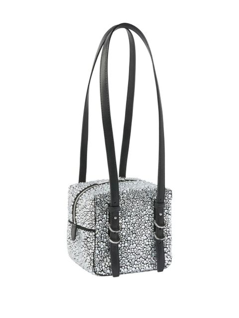 PINKO rhinestone-embellished shoulder bag - Black - zdjęcie produktu nr 2