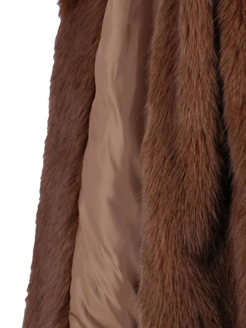 The Frankie Shop Ravello faux-fur coat - Brown