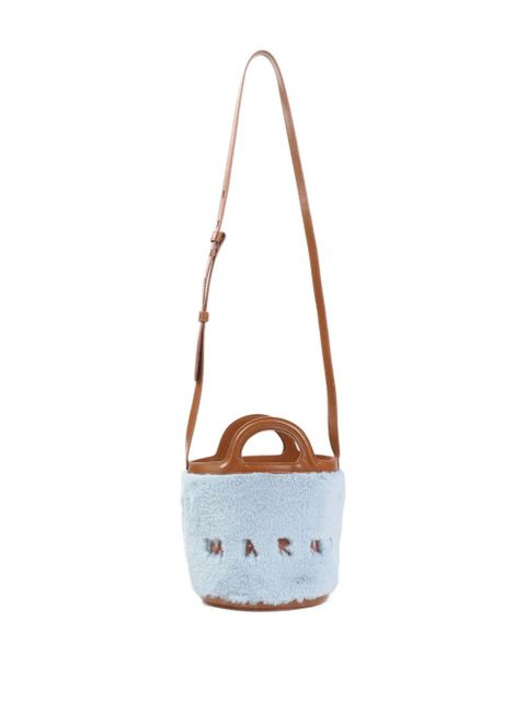 Marni trimmed mini bag - Blue - zdjęcie produktu nr 1