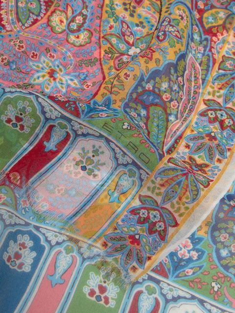 ETRO printed scarf - Green - zdjęcie produktu nr 2