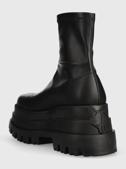 Naked Wolfe botki Sassy damskie kolor czarny na platformie