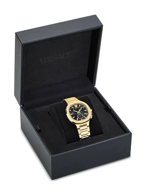 Versace V-Chrono 40mm - Black