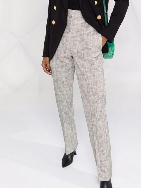 ISABEL MARANT Lirokia high-waisted tailored trousers - Neutrals