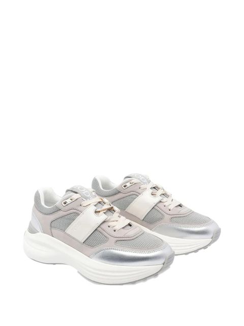 Tod's lace-up platform sneakers - Grey