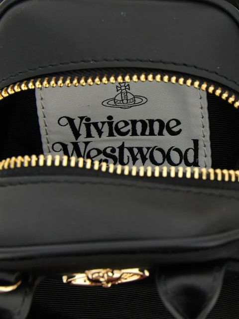 Vivienne Westwood mini Yasmine logo-detail tote bag - Black