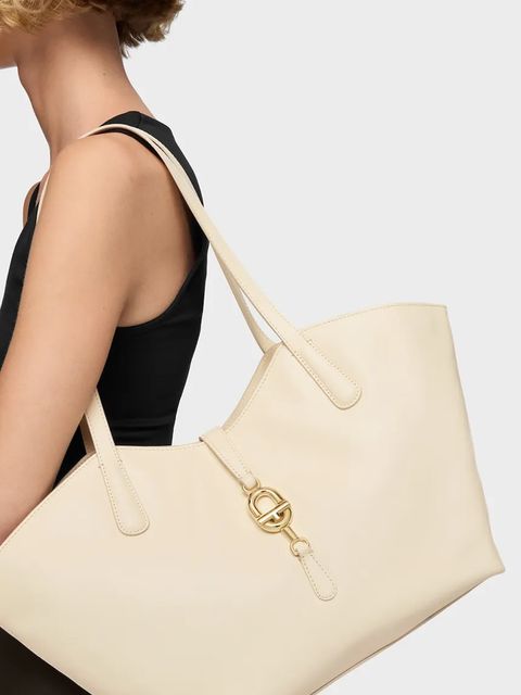 Tous torebka skórzana MANIFESTO kolor beżowy 2002300701