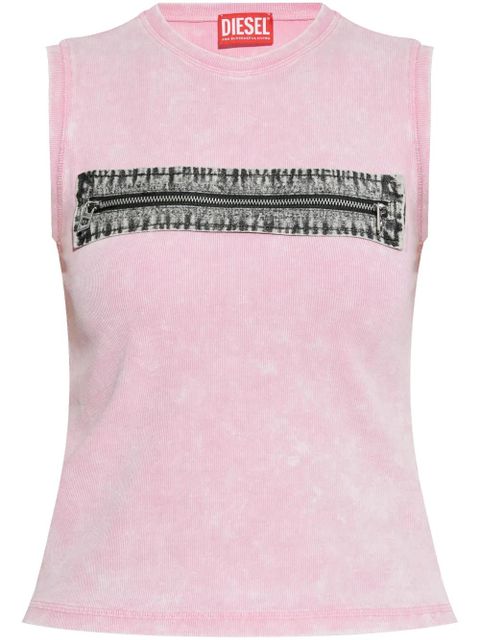 Diesel T-Arted tank top - Pink - zdjęcie produktu nr 1