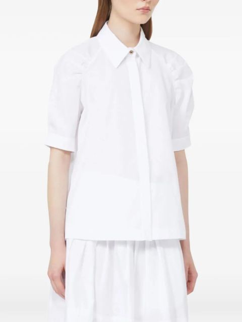 Max Mara Tamore puff-sleeve shirt - White - zdjęcie produktu nr 2