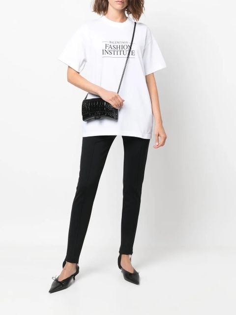 Balenciaga Hourglass chain-strap wallet - Black