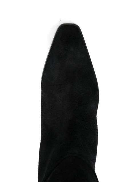 Aeyde Medea pointed boots - Black