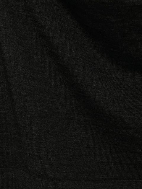 LEMAIRE Trompe L'oeil scarf - Grey