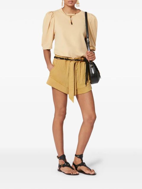 MARANT ÉTOILE Birva shorts - Yellow - zdjęcie produktu nr 2