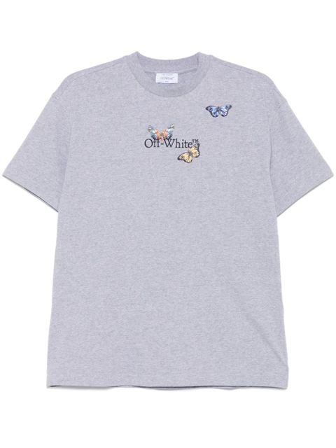 Off-White Bookish Butterfly T-shirt - Grey - zdjęcie produktu nr 1