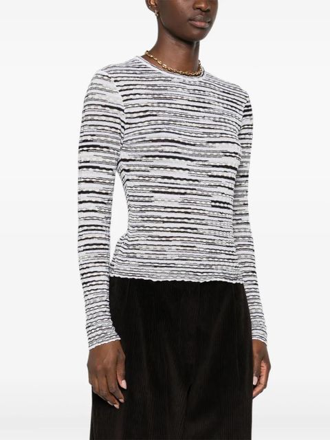 Missoni striped sweater - White