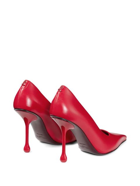 Jimmy Choo 95mm Ixia pumps - Red - zdjęcie produktu nr 2