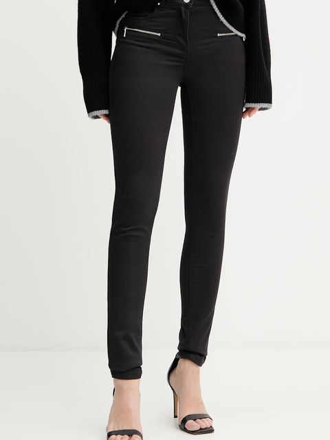 Morgan jeansy damskie kolor czarny - zdjęcie produktu nr 1