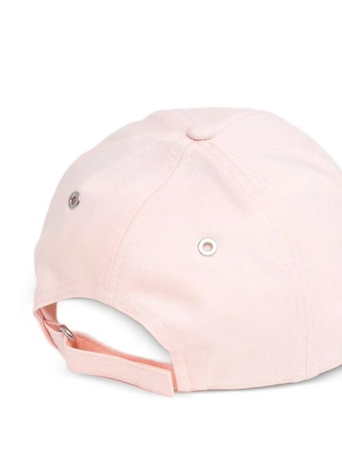 Moncler logo-appliqué baseball cap - Pink