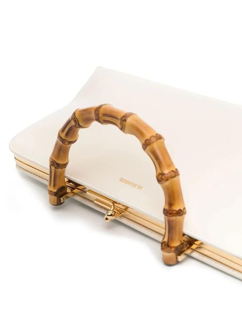 Jil Sander Goji leather tote bag - White