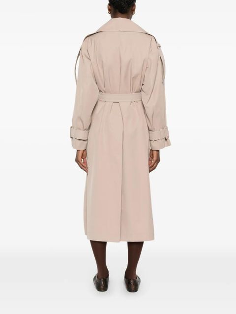 Sportmax Spxgocce belted double-breasted trench coat - Neutrals