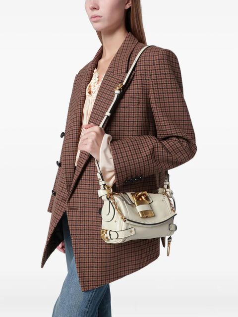 Chloé padlock-detail shoulder bag - Neutrals