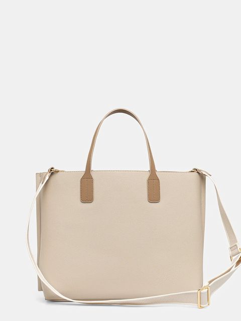 Tommy Hilfiger torebka kolor beżowy AW0AW17463 - zdjęcie produktu nr 2