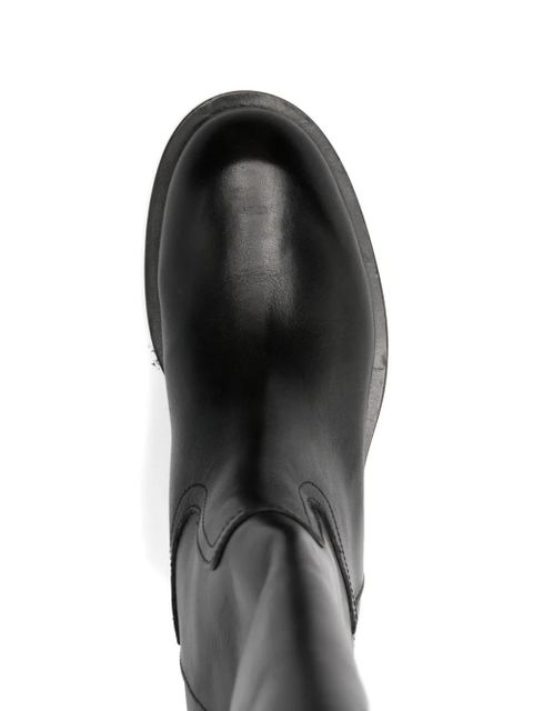 Paris Texas nappa over-the-knee boots - Black