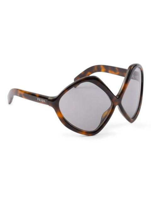 Prada Eyewear tortoiseshell sunglasses - Brown - zdjęcie produktu nr 2