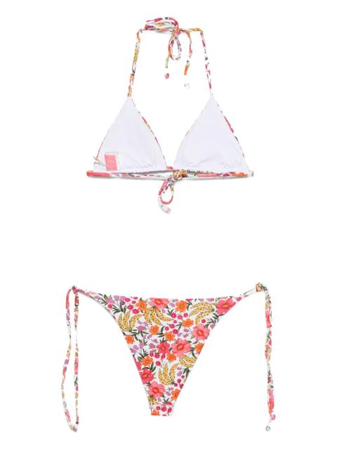 FARM Rio floral triangle bikini - White - zdjęcie produktu nr 2