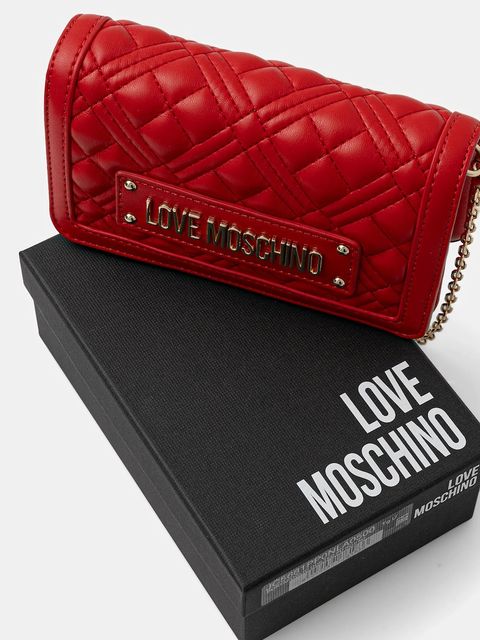 Love Moschino torebka kolor czerwony JC5681PP0NLA0500