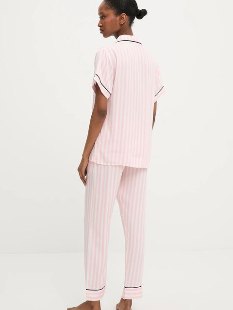 Answear.LAB piżama damska kolor różowy