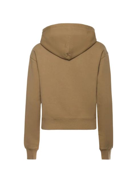 Jacquemus logo-plaque hoodie - Neutrals - zdjęcie produktu nr 2