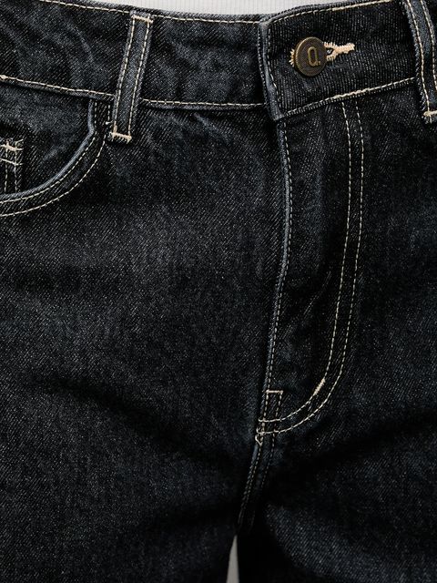 Answear.LAB jeansy damskie kolor granatowy