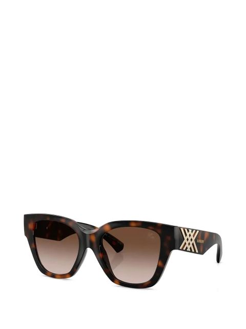 Burberry Eyewear tortoiseshell-effect cat-eye sunglasses - Brown