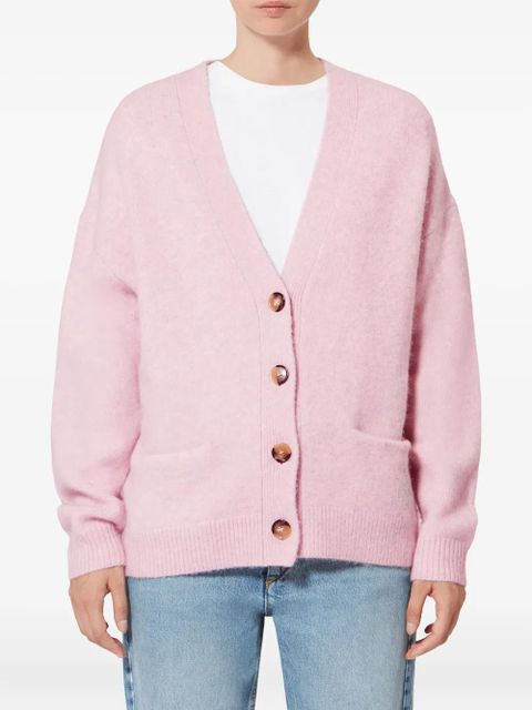 MARANT ÉTOILE Eborah button cardigan - Pink