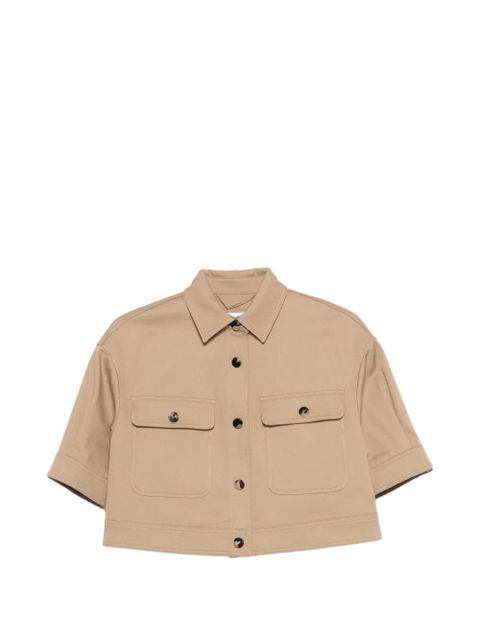 Max Mara buttoned cropped jacket - Brown - zdjęcie produktu nr 1