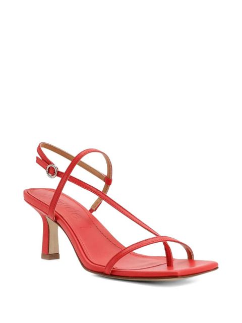 Aeyde Elise heeled sandals - Red - zdjęcie produktu nr 2