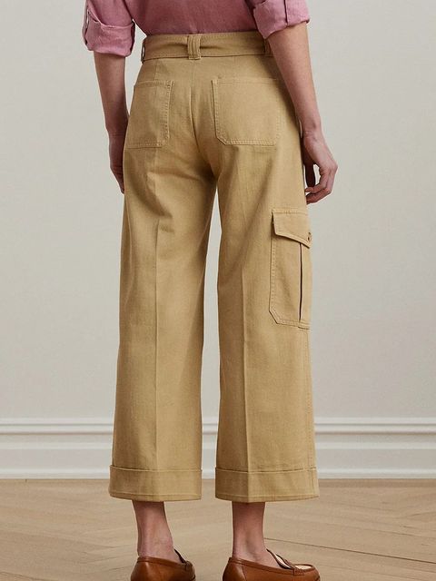 Lauren Ralph Lauren spodnie bawełniane - zdjęcie produktu nr 2