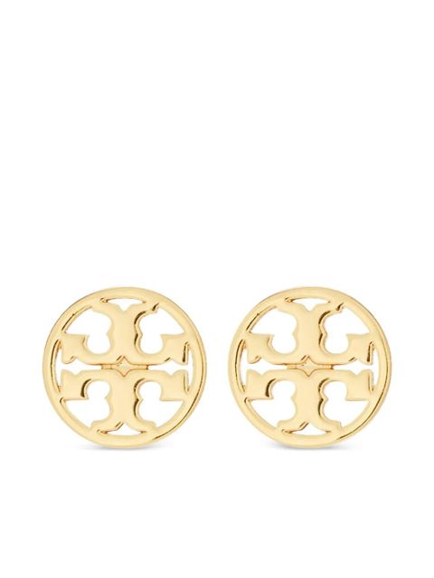 Tory Burch Icon hoop earrings - Gold - zdjęcie produktu nr 1