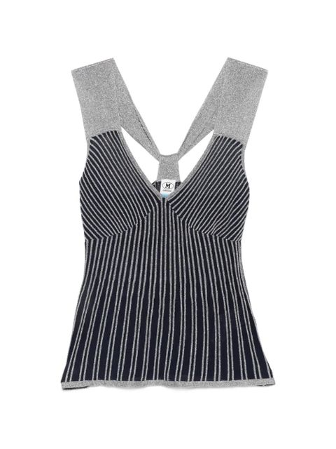 Missoni striped knitted top - Grey - zdjęcie produktu nr 1