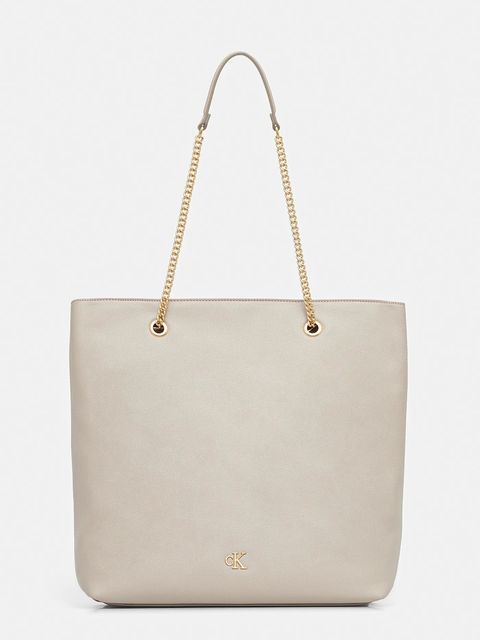 Calvin Klein torebka kolor beżowy LV04F3204G - zdjęcie produktu nr 1