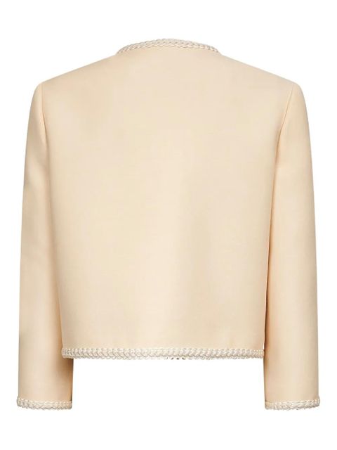 Valentino Garavani Crepe Couture jacket - Neutrals
