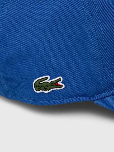 Lacoste czapka z daszkiem bawełniana