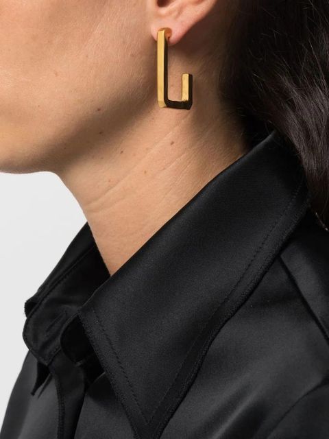 Zadig&Voltaire half-hoop rectangular earrings - Gold - zdjęcie produktu nr 2