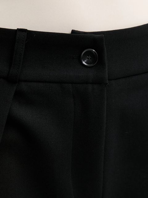 Answear.LAB spodnie damskie kolor czarny proste high waist